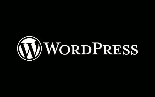 WordPress-logo-on-black-background