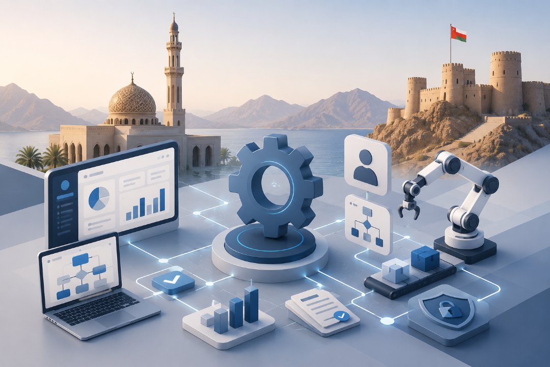 Business systems development and workflow automation in Oman